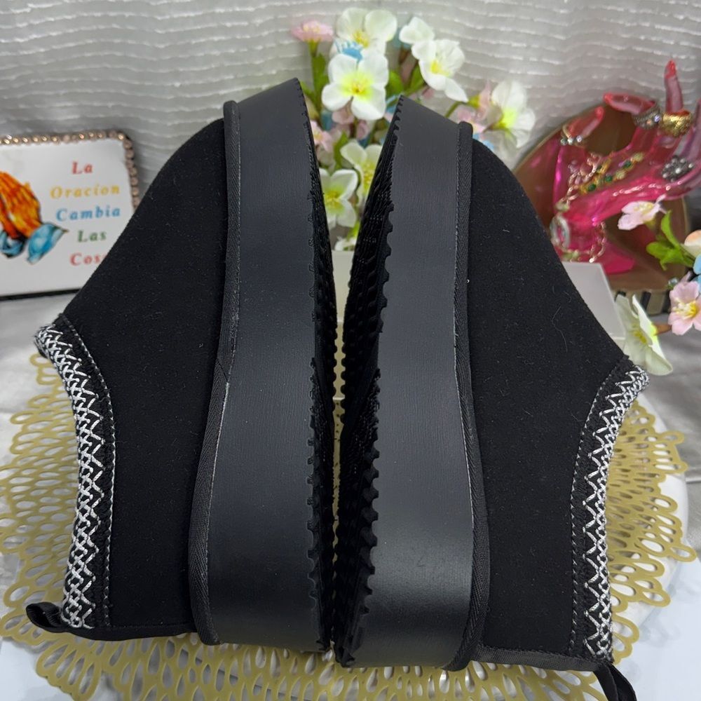 (Z3) New women's platform Clog, short mini boots with fleece lining, Sz 41/9 US - Picture 7 of 10